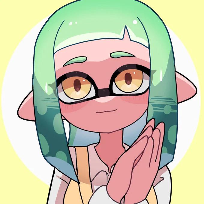 よそのこの顔だけ描くやつ、誘拐リストから勝手によそのこ借りてやりました。(四枚目だけうちのこです) 