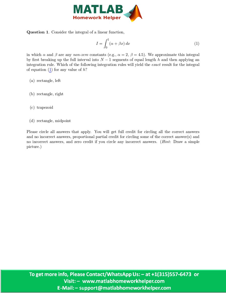 matlabhwhelper's tweet image. MATLAB Homework Help Reddit
Several students seek our online MATLAB homework help because they want better grades. And at such a juncture, they can only rely on our MATLAB homework helper for the perfect solution.
Visit: - bit.ly/3bjMqGB
#matlabhomeworkhelper #education