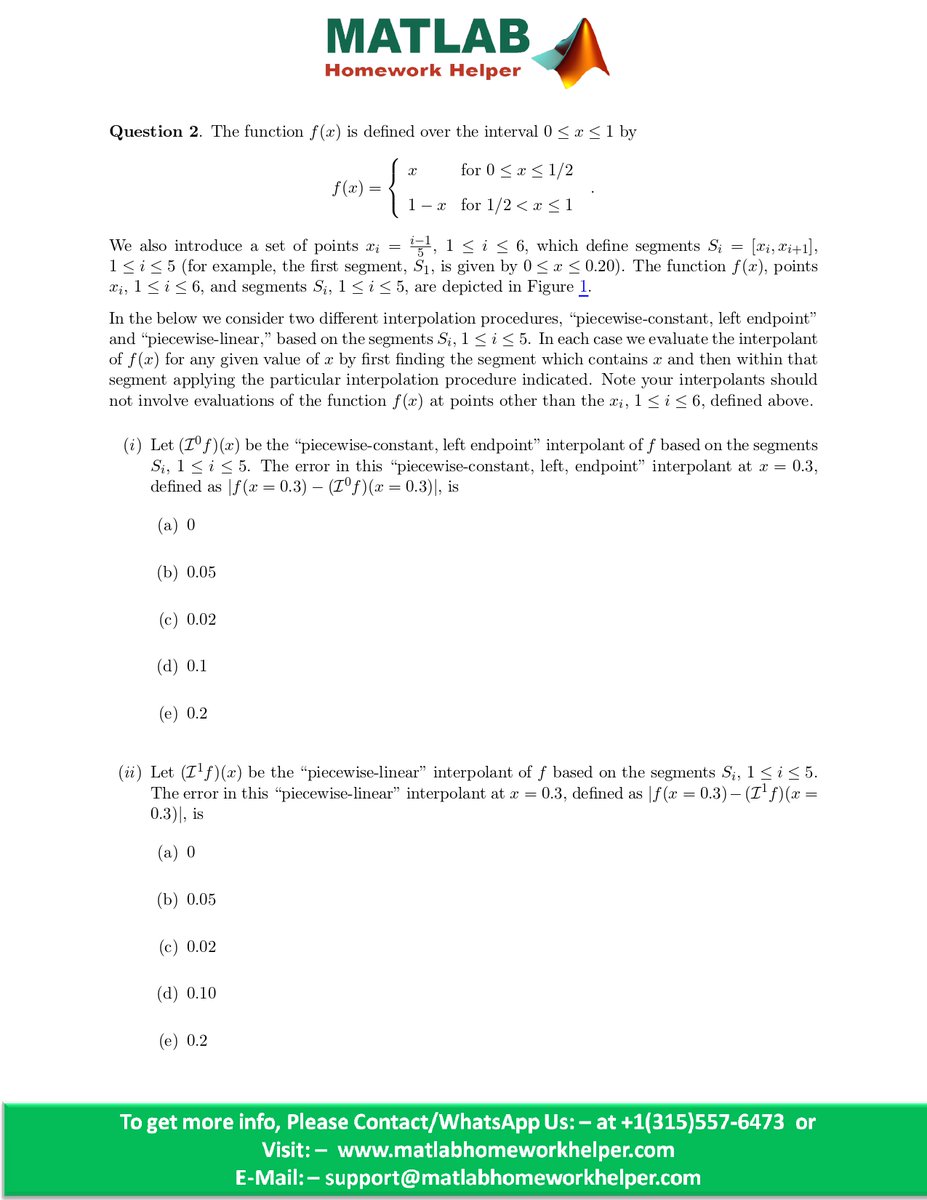 matlabhwhelper's tweet image. MATLAB Homework Help Reddit
Several students seek our online MATLAB homework help because they want better grades. And at such a juncture, they can only rely on our MATLAB homework helper for the perfect solution.
Visit: - bit.ly/3bjMqGB
#matlabhomeworkhelper #education