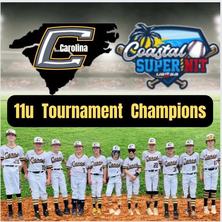 CanesYouth (@YouthCanes) on Twitter photo 2023-03-29 11:02:13 @TheCanesBB Carolinas 11U wins the @USSSABSBL Coastal Super NIT with a perfect 4-0 record! #thecanes #futureisbright @TheCanesBB Carolinas 11U wins the @USSSABSBL Coastal Super NIT with a perfect 4-0 record! #thecanes #futureisbright