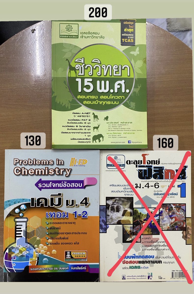 ppimpearr's tweet photo. ตะลุยโจทย์เคมี โจทย์ชีวะ15พ.ศ.ใหม่! สนใจdmค่าา #กสพท65 #dek67 #dek66 #9วิชาสามัญ #PAT1 #หนังสือเตรียมสอบ #หนังสือมือสองสภาพดี #หนังสือเตรียมสอบเข้ามหาลัย #ความถนัดแพทย์ #หนังสือเตรียมสอบราคาถูก #หนังสือเรียนพิเศษ #หนังสือฟิสิกส์ #ออนดีมานด์ #เคมีอุ๊ #หนังสือเคมี #สรุปสูตรเคมี https://t.co/NINKasJtBY