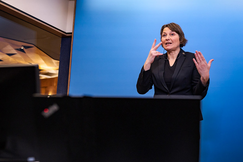 Pan-#European region &amp; North #America is NOT on track for the #SDGs⚠️

We need all hands on deck - that's why the inclusive #RFSD2023 aims to bring everyone on board - govts, <a href="/UN/">United Nations</a>, #civilsociety, #academia #privatesector &amp; people of all ages

See photos📸flickr.com/photos/9804670…