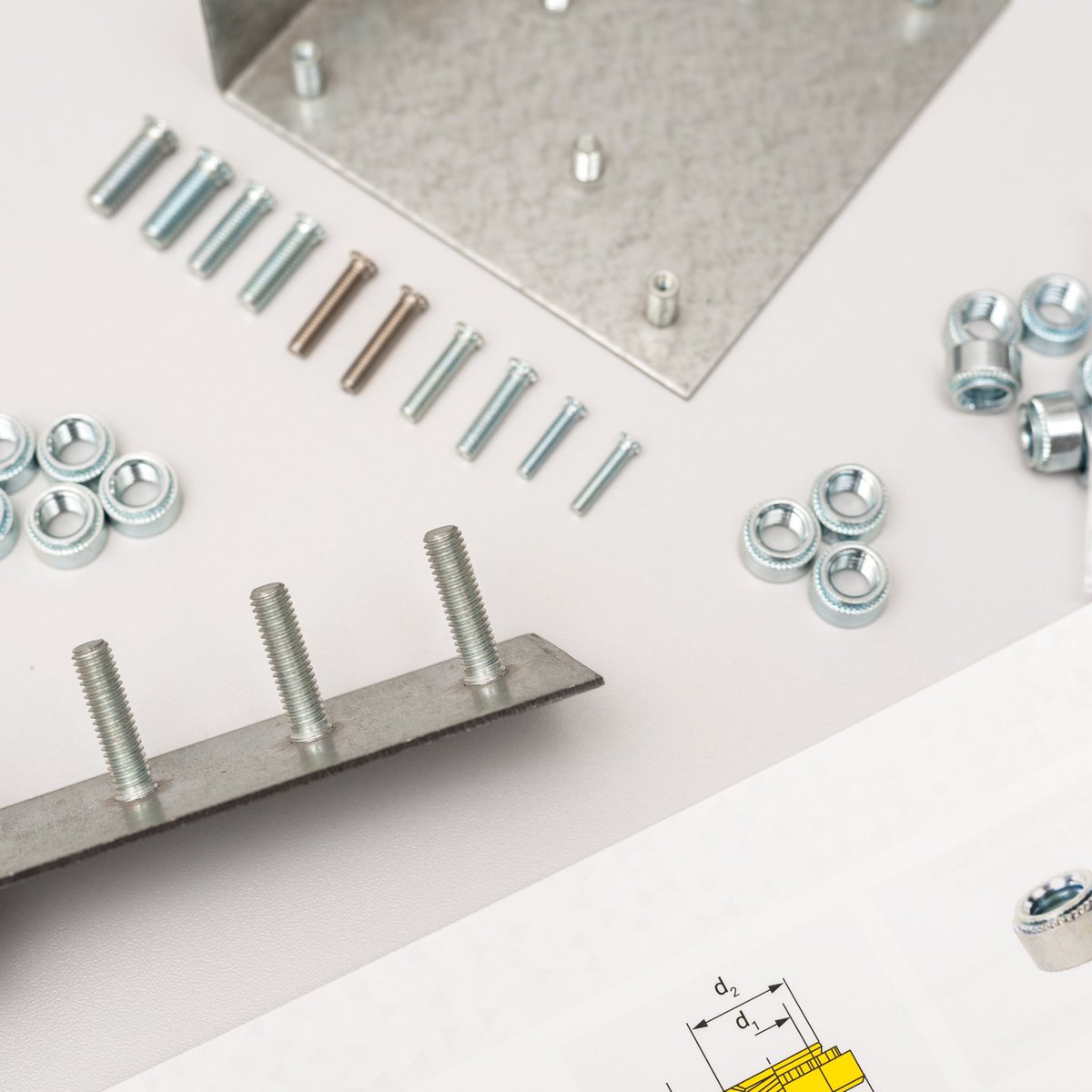 GmbhGoebel's tweet photo. GOEBEL has a variety of #selfclinchingfasteners in stock! Like #selfclinching #studs and #nuts. Available in different sizes and materials. If you are interested, please get in touch with our sales team - info@goebel-group.com https://t.co/HEj2WVtd4S