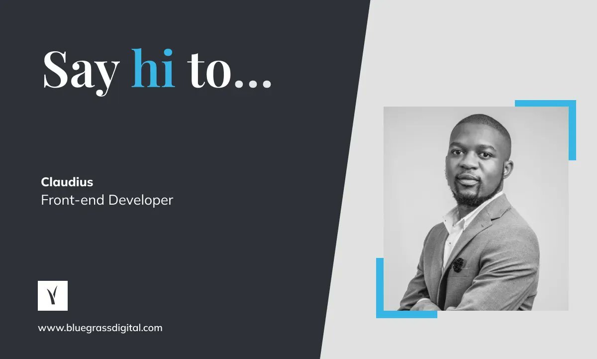 Meet one of our Front-end developers, Claudius - the magic behind the pixels that bring our designs to life!🧑‍💻 

#meettheteam