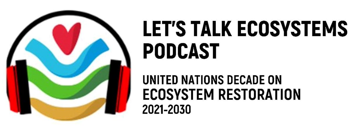 Our new "Let’s Talk Ecosystems" #podcast is now live! Join us as we explore the incredible work being done by young people to restore our planet's natural habitats and protect our #biodiversity. #GenerationRestoration #nature #environment bit.ly/40GOnRi