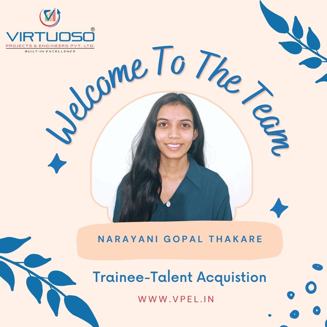 virtuoso_pvt's tweet photo. Dear All, 
Congratulations on being part of the team! 
#newhires #hire #trainee #traineeengineer #engineer #project #projectengineer   #engineers #automation #industrialautomation #Virtuoso #VirtuosoProjectsandEngineersPvtLtd #pune #Pune https://t.co/WxAdrrjPVa