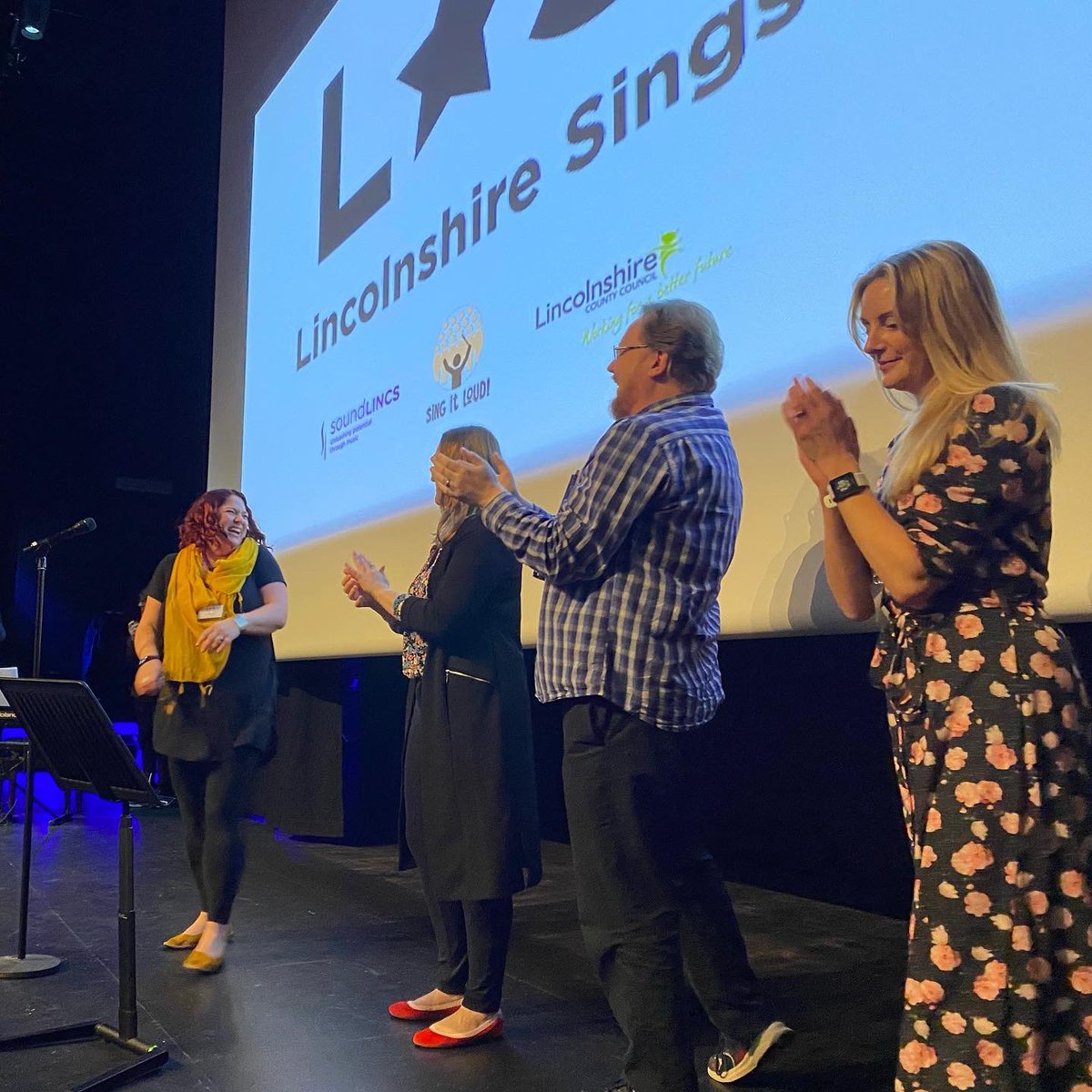SoundLincs's tweet photo. Our Lincolnshire Sings event was amazing, with such incredibly talented people!๐คฉThank you to everyone that came and got involved for helping us to make this happen๐
#singing #communitymusic #community #communitysinging #singingworkshops #musicforfun #music #smilesallround https://t.co/YqPW023J2Y