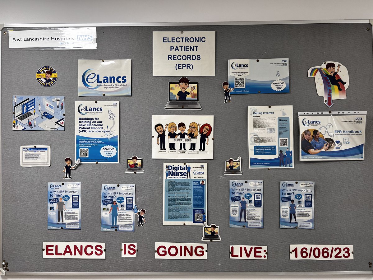 _eLancs's tweet photo. We've had entries to our ePR ward board competition and we wanted to share some to give you a little inspiration ✨ Send in your photos by emailing the Digital Comms team or tag us on social media
It's not too late to enter - closing date is Friday 31 March
#ePRWardBoard https://t.co/xgAK5QAHn3