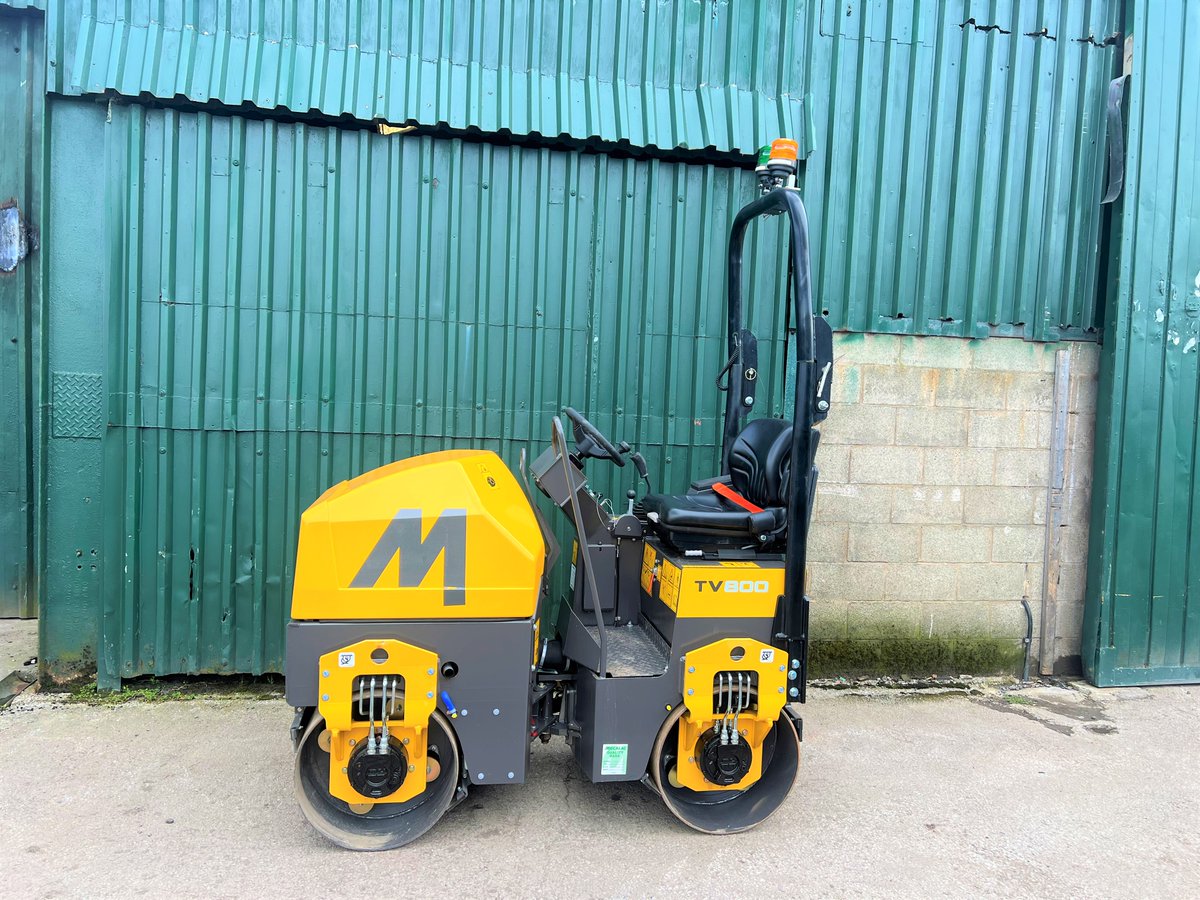 1stBasePlant's tweet photo. #Mecalac TV800 Roller for Sale
2022 unused delivery mileage only
#Kubota engine 
800mm wide
£15,950+vat
Full pictures and description on our website - 
https://t.co/Wh3rInJMaC https://t.co/q9RdPtCVAp