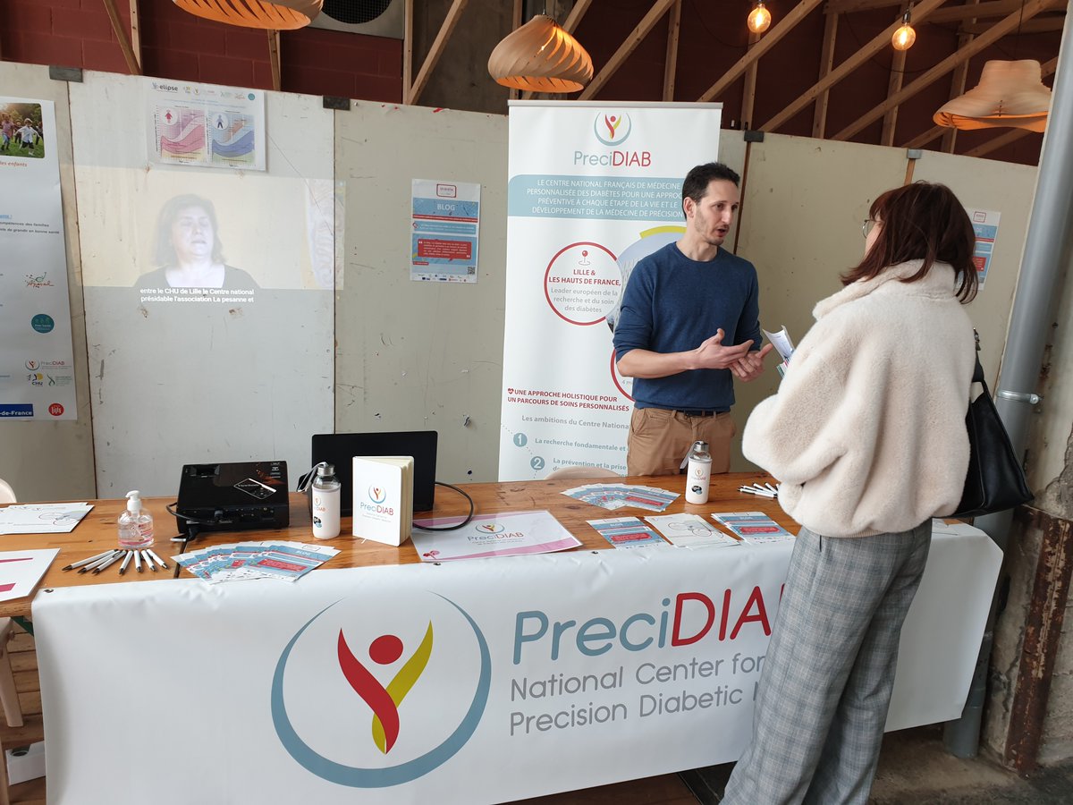 PreciDIABCenter's tweet photo. 📢Venez nous rencontrer📢
📌Nous sommes au @Bazaar_StSo jusque 18H
👁️Découvrez nos stands
👉ELIPSE, dédiée à la #prévention du #surpoids et de l'#obésité pour les enfants avec nos partenaires Apesal et @PrevSante_MEL👩👦
👉PrevenDIAB, pour réaliser un bilan complet
#Prinprev2023 https://t.co/k8SQsrViRY