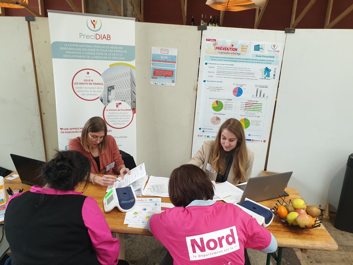 PreciDIABCenter's tweet photo. 📢Venez nous rencontrer📢
📌Nous sommes au @Bazaar_StSo jusque 18H
👁️Découvrez nos stands
👉ELIPSE, dédiée à la #prévention du #surpoids et de l'#obésité pour les enfants avec nos partenaires Apesal et @PrevSante_MEL👩👦
👉PrevenDIAB, pour réaliser un bilan complet
#Prinprev2023 https://t.co/k8SQsrViRY