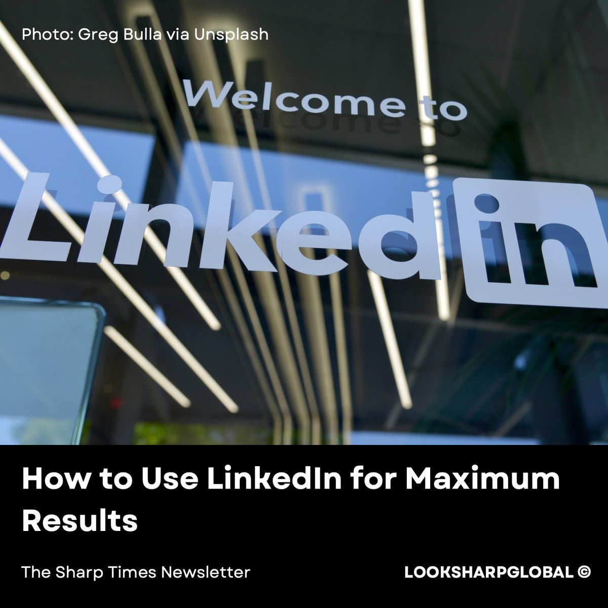 looksharpglobal's tweet photo. “HOW TO USE LINKEDIN FOR MAXIMUM RESULTS”
~
The Sharp Times
~
29.03.2023

Read here: https://t.co/nCO9Ph8fZh https://t.co/h46Tbe2RLC