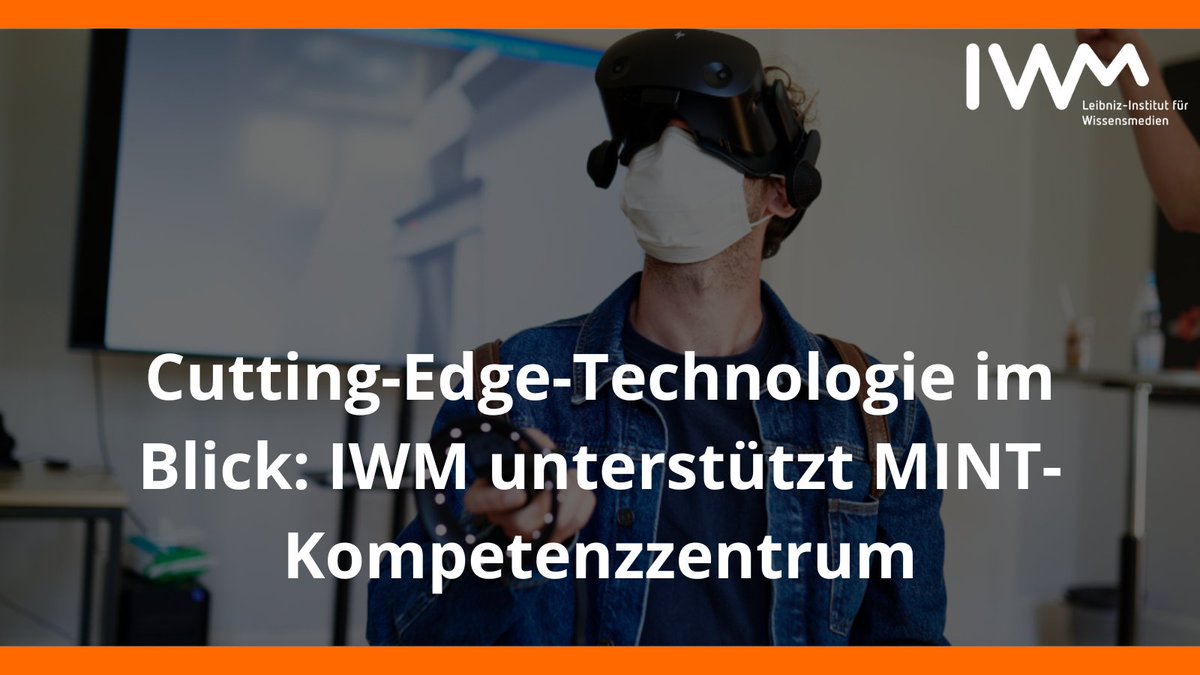 IWMtue's tweet photo. Auch das IWM beteiligt sich am großen #BMBF-geförderten #Kompetenzentren-Projekt zur Weiterentwicklung von digital gestütztem #MINT-#Unterricht, u.a. mit Expertise zu Cutting-Edge-Technologien!

Mehr dazu in unserer News: ➡️ https://t.co/iCqi9kMcis https://t.co/FjAi5tf60m