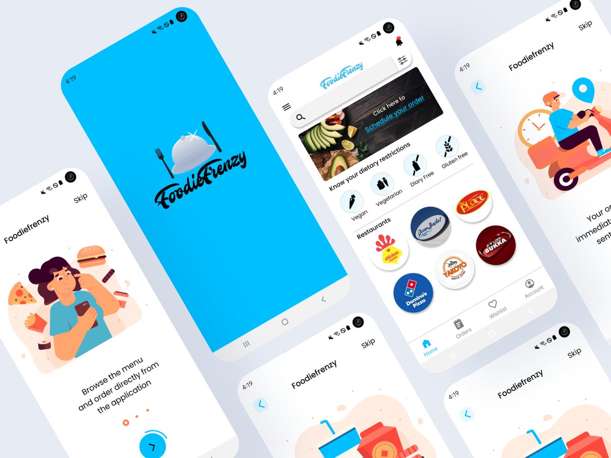 AwoyinkaOladap2's tweet photo. Food ordering app #DailyUI 
Guys kindly like and RT https://t.co/pL6RpJ3x7w