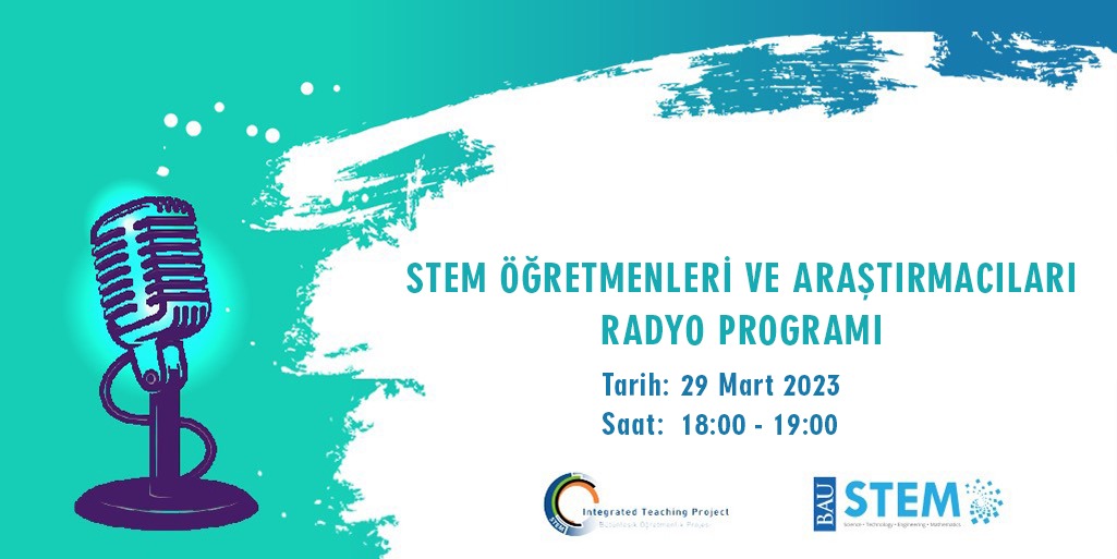 BAUSTEM's tweet photo. STEM Öğretmenleri ve Araştırmacıları 4. sezon radyo programı Dr. Nilay Öztürk yapımcılığında devam ediyor! Bu haftanın konukları @UgurOkullari STEM Bölüm Başkanı Senem Bademci ve @BAUSTEM Proje Yöneticisi Ayşe Gül Çelenk #STEMgelecektir

Dinlemek için: https://t.co/E2kJKbJ5Xw https://t.co/m8NnZGAEER