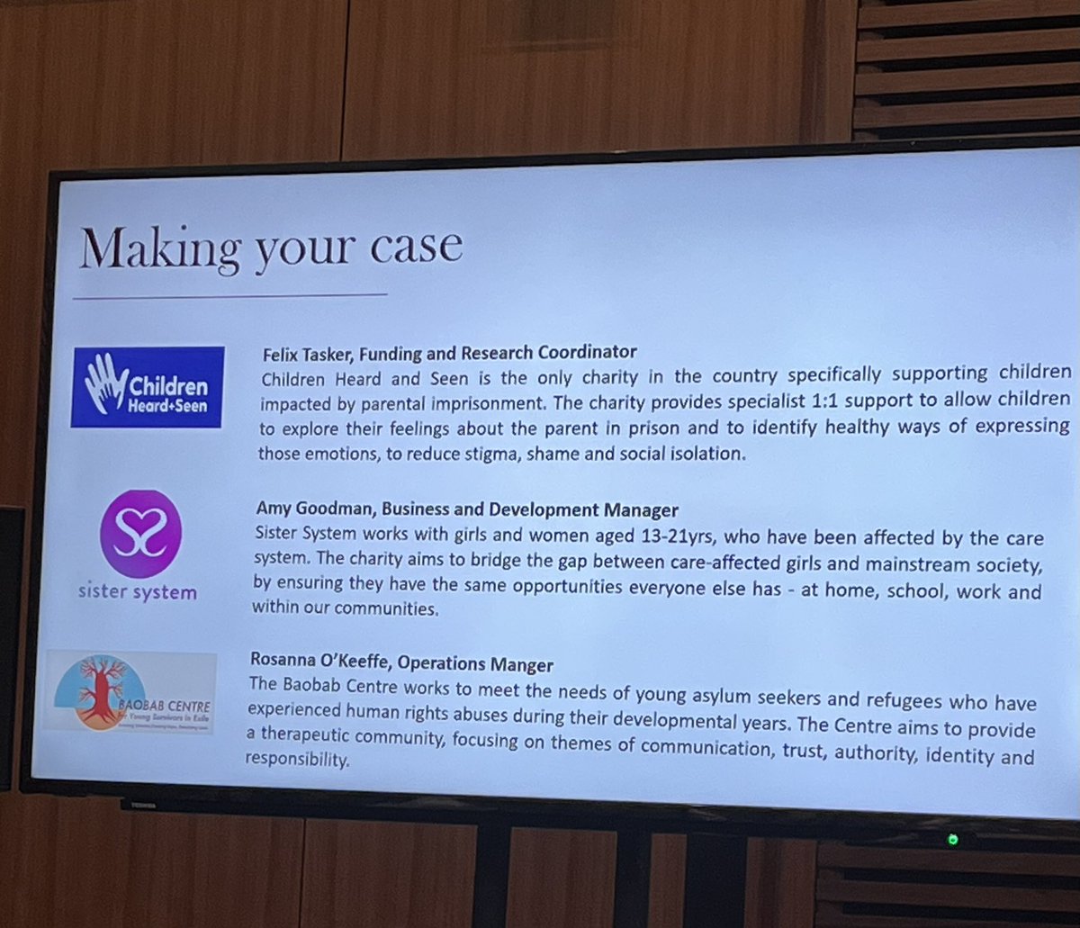 Three great organisations sharing how they focus creatively on showcasing impact with the children and young people they support <a href="/leathersellers/">The Leathersellers</a> #linklearn23 the power of video content