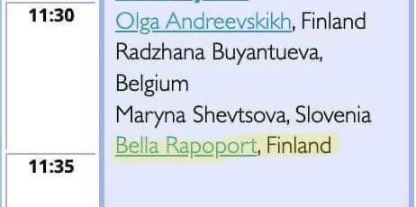 Hi @BASEES, since when do you host speakers who actively and intentionally spread misinformation about the invasion of Ukraine (Rapoport) and call Ukrainians “freaks without kin or tribe” (Andreevskih)? Just curious #basees2023