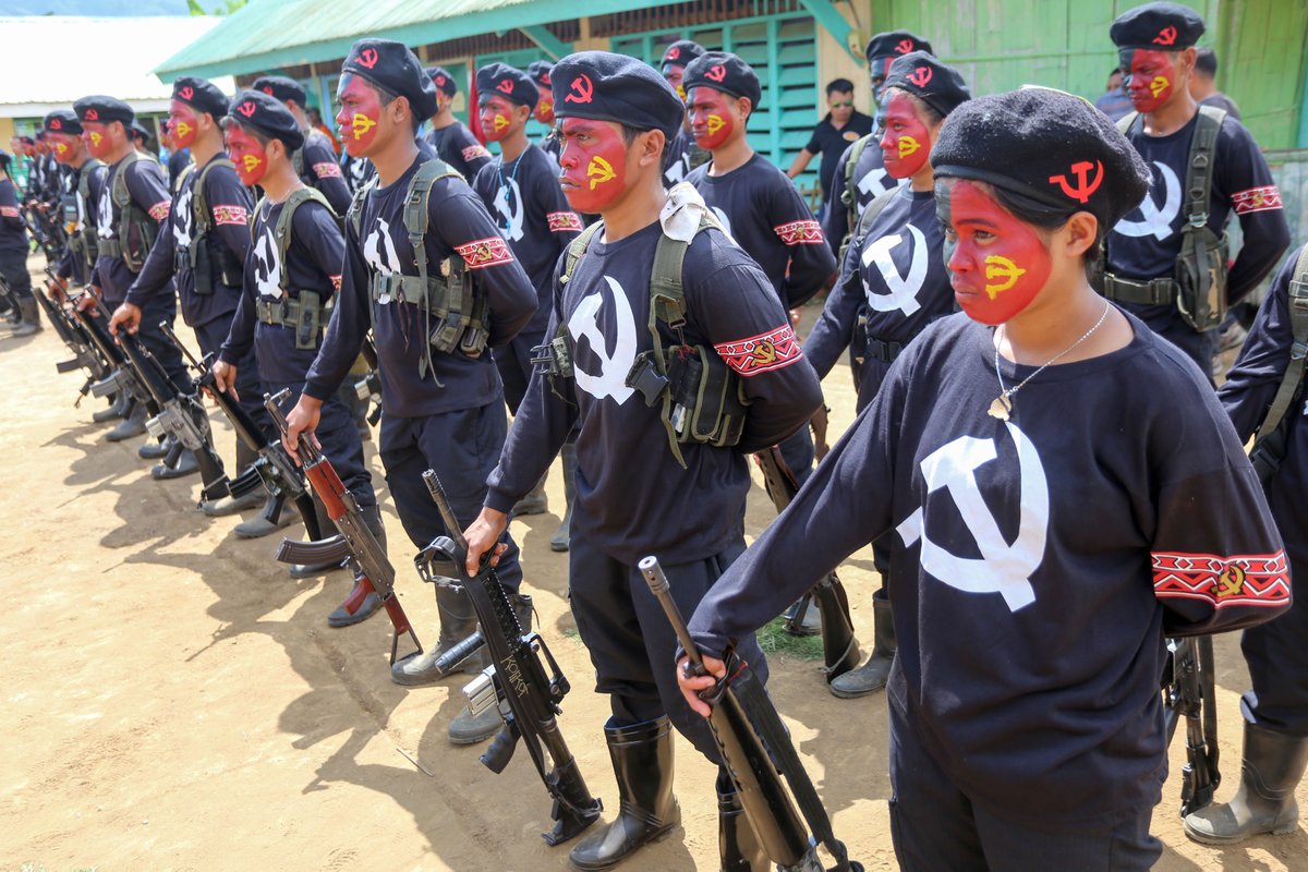 54 years ago today, one of the world's longest-running  &amp; still active communist guerrilla armies was founded, the Philippines' New People's Army (NPA). Starting with 60 fighters, today the NPA counts thousands in its ranks &amp; has built a mass base of several million nationwide.🧵