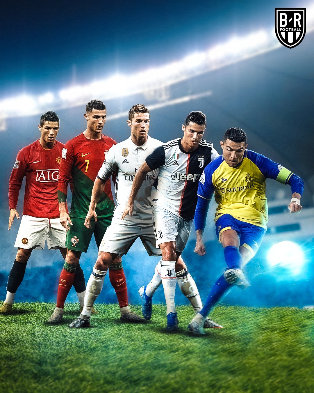B/R Football on X: 6️⃣0️⃣ FREE KICKS Cristiano Ronaldo