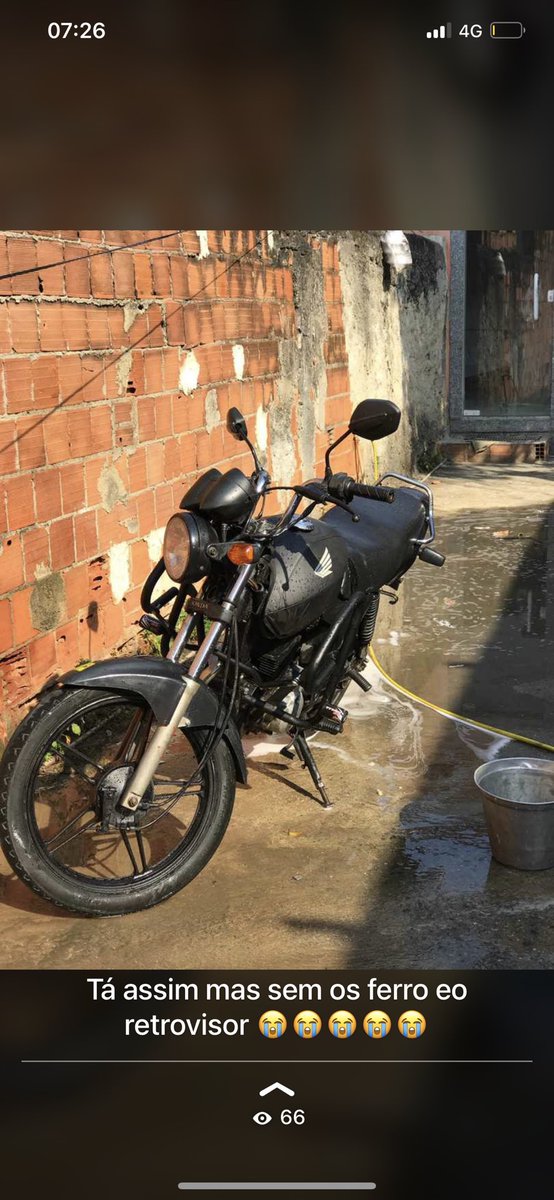 Roubaram minha moto no portão de casa no campo de camara, meu ganha pão rapaziada ajuda aí 😭😭😭😭

Ajuda aí quero minha moto 😭😭💔