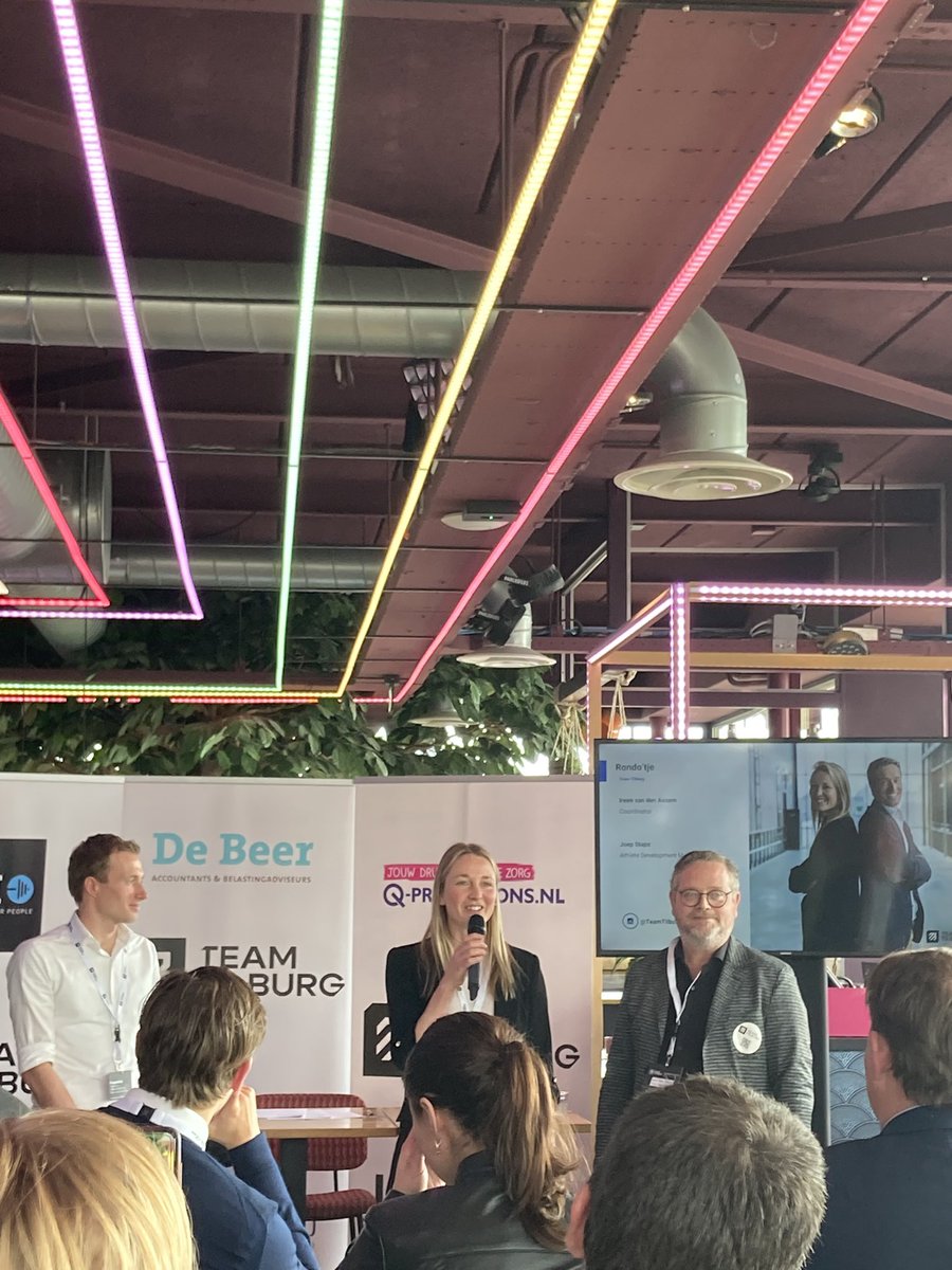 Aanwezig bij lancering Team Tilburg (voor jonge atleten) onder aanvoering van toppers <a href="/IreenvdAssem/">Ireen van den Assem</a> en Joep Staps #Tilburg #topsport