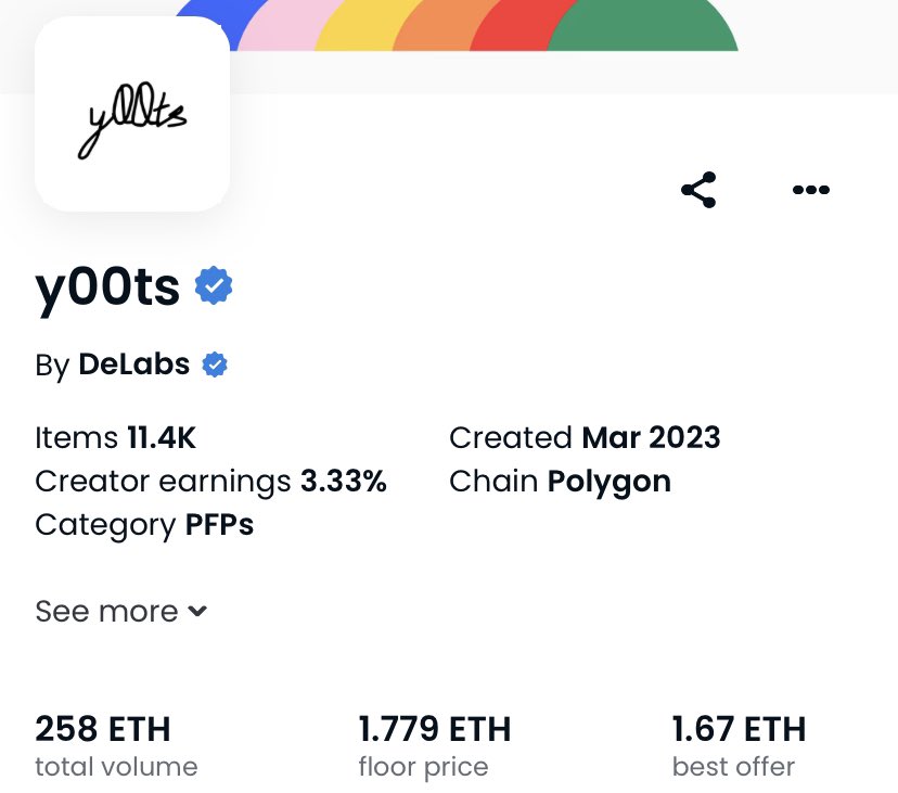 Giving away a y00ts NFT 🎁

Floor price is 1.7 $ETH ($3,246)

Drop your ETH address, follow &amp; RT 🤝

Ends in 24 hours ⏰ #NFTGiveaway