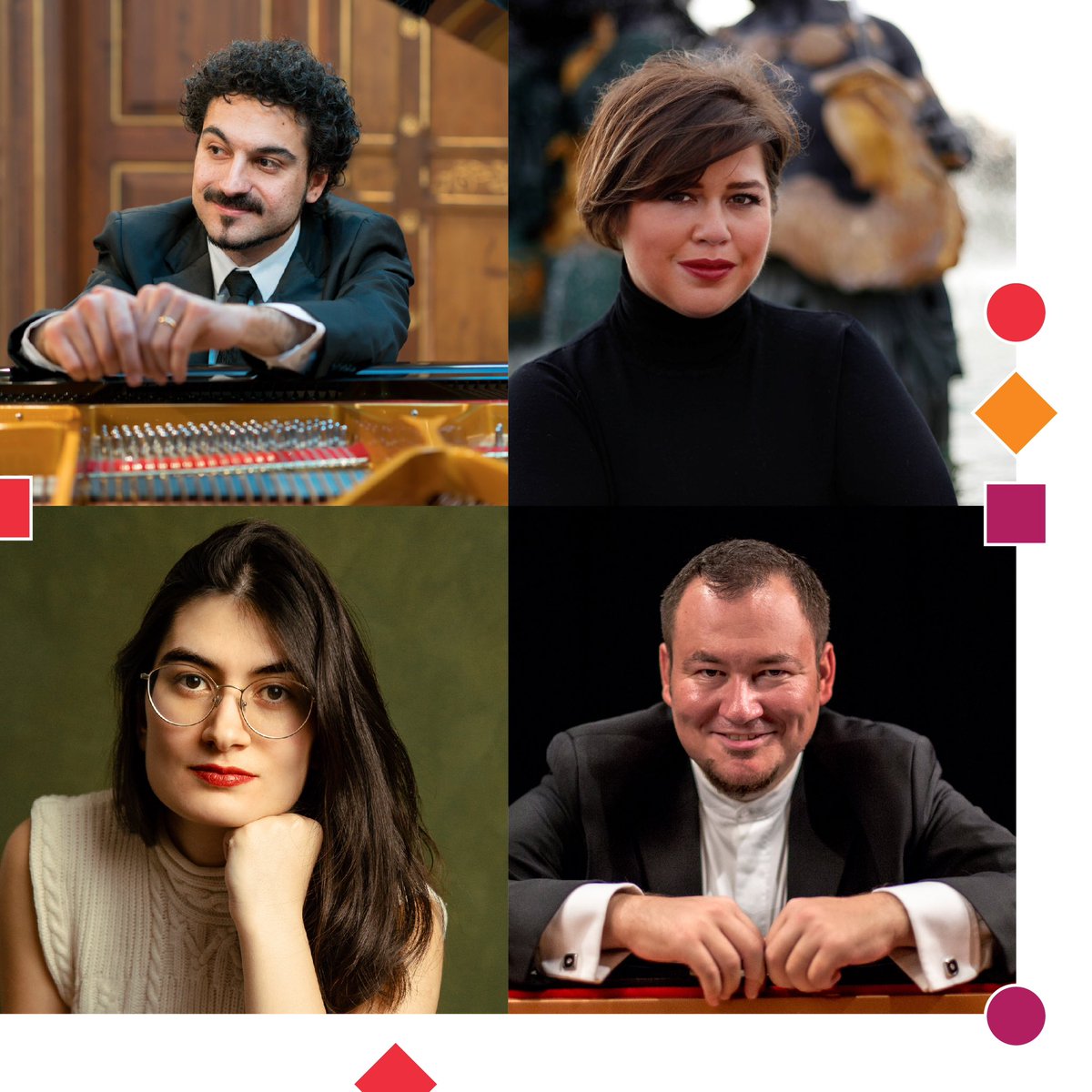 muzikfestivali's tweet photo. Bugün Dünya Piyano Günü. 🎹🎉 Piyanodaki tuş sayısından ilhamla yılın 88. gününe denk gelen bu anlamlı günü, bu sene festivalde dinleyeceğimiz birbirinden değerli piyanistlerimizle kutlamak istedik. 💫 https://t.co/swxLUZhpRt