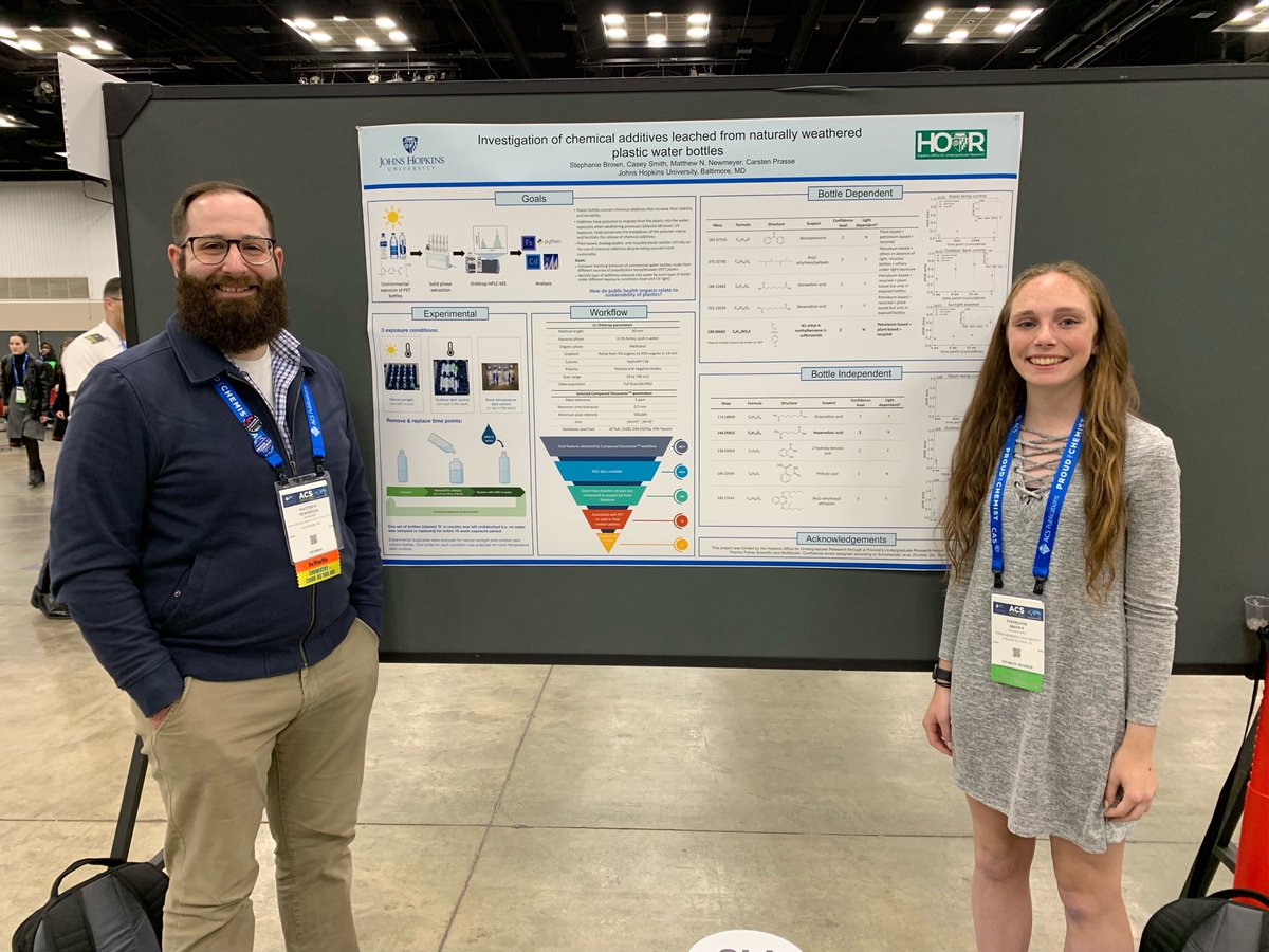 newmeyermn's tweet photo. Belated congratulations to @brownstephj for her fantastic poster this week at #ACSSpring2023! @PrasseLab https://t.co/bXkdzetWcL