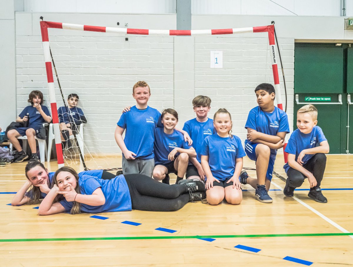 mrsfsomerford's tweet photo. "The new Somerford Community Handball Club has started with the players attending their first tournament last week!
With support from  Active Dorset, the sessions are up and running from 16:30-17:30 every Thursday during term for children in the local community in School Yr 4-6 https://t.co/dFqQfdk6rv