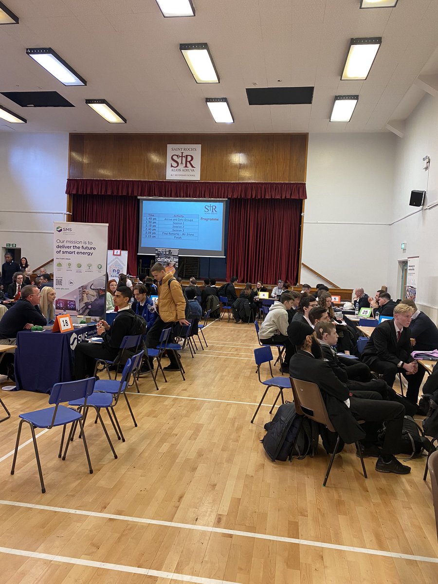 This year we have been delighted to welcome back business partners to <a href="/St_Rochs/">St Roch's Secondary</a> for Careers sessions. As a community we value this on going support and look forward to building on this next session