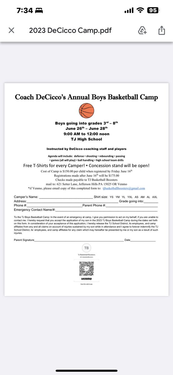 TJ HS Boys Basketball tweet media