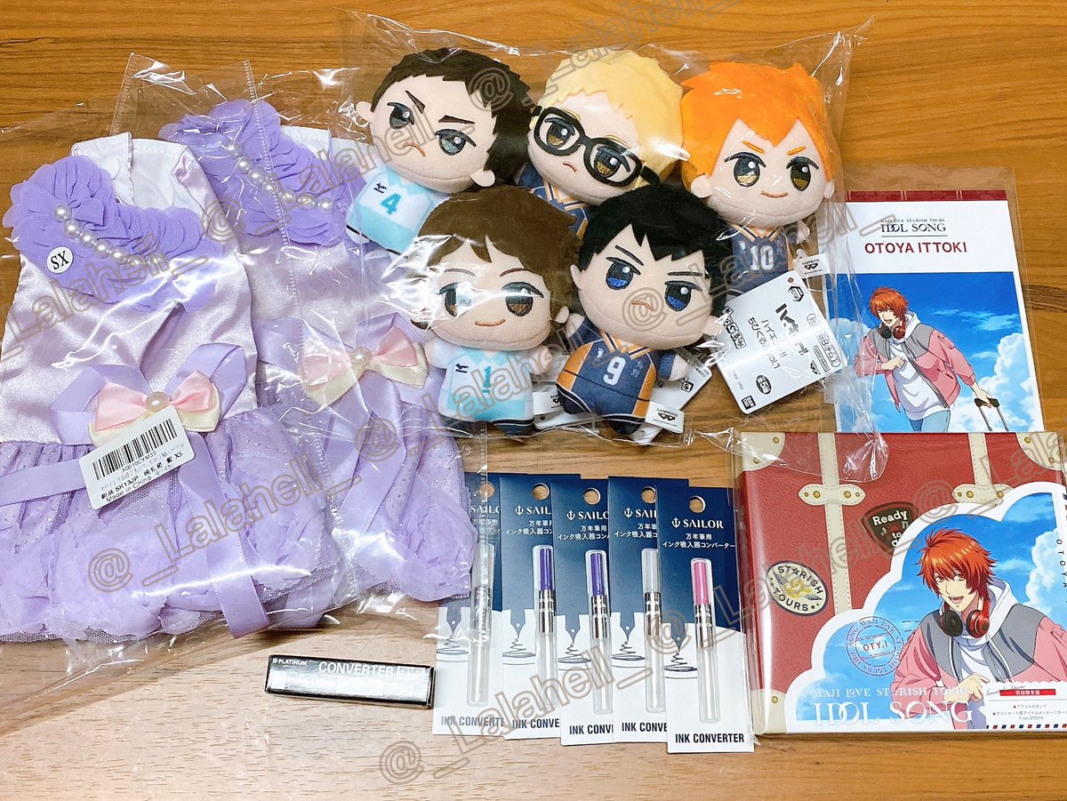 _Lalahell_'s tweet photo. #LalahellUpdate 。◕‿◕。 อัพเดตสินค้า🛳️ รอบเรือ 5/3 ถึงไทยแล้วค่า จัดส่งวันพรุ่งนี้
⊹ โท้บปลาบิน
⊹ JF2023 TOHO แสตนไฮคิว สปายแฟม
⊹ Haikyu!! Charanap Vol3
⊹ จิบินุยไฮคิว Vol1
⊹ สินค้าฝากกด Otoya Ittoki, ชุดน้องหมา, Converter ปากกาหมึกซึม Sailor/Platinum https://t.co/vWXgOVWwjw