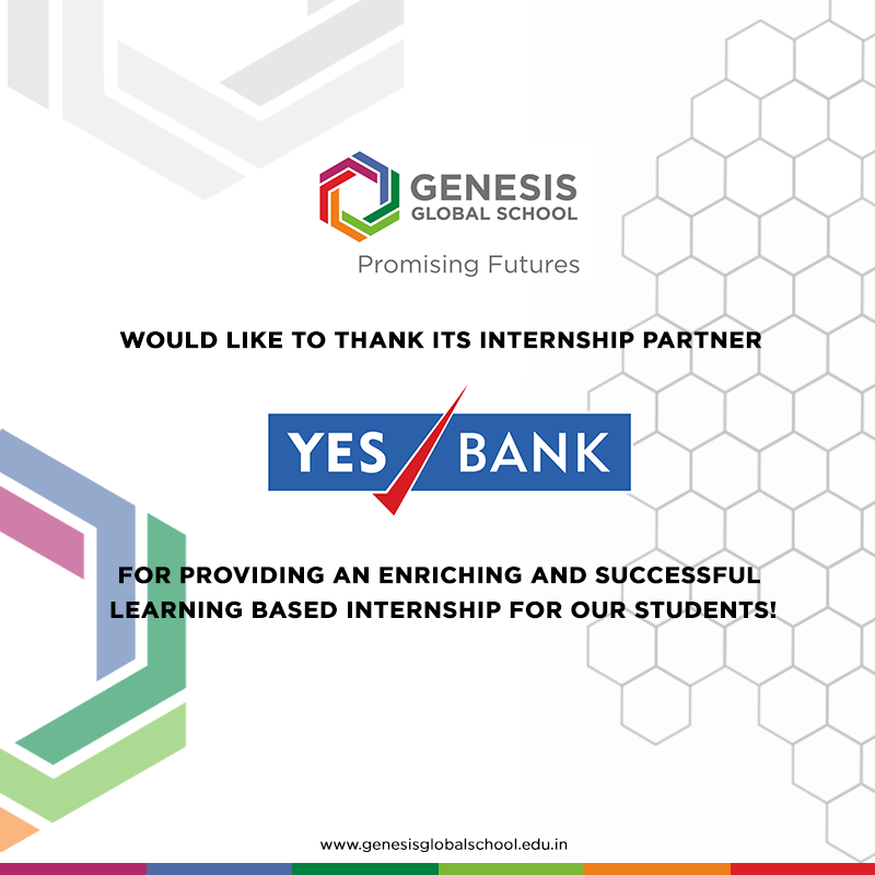GenesisGSchool's tweet photo. Genesis Global School, Noida would like to thank its internship partner YES BANK for allowing 45 GGS students an opportunity to learn and experience the “Basics of Banking Workshop”.
#GenesisGlobalSchool #GGS #Internshippartner #Internshipprogramme #GGSIntershipProgramme https://t.co/RP1D4XE0wX