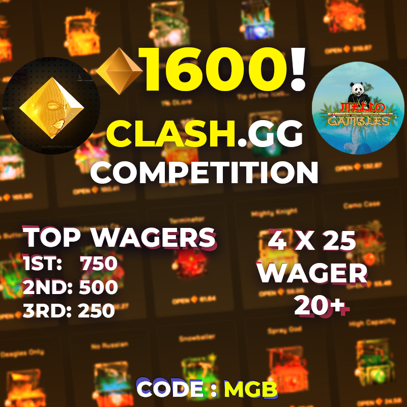 MelloGambled's tweet photo. ‼️🍀NEW🍀‼️
🍀❣️🔸1600+ https://t.co/HdT739GaF2 comp❣️🍀
✅$25 to random RT + Tag✅
🥇Top wager: 🔸750
🥈2nd:🔸 500
🥉3rd: 🔸250
🎖️4 x 25 to random 20+ wager
👉https://t.co/JG3lQtVp0k👈
⏰Rolls in 14D!⏰
‼️Code "MGB" https://t.co/zjt2Gv9jM1