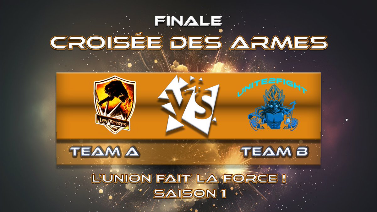Unite2FighteS's tweet photo. Today is the final of the Crossroads of Arms (CDA) where we face @LesWinners3 GL! 

@TNT_TDB_CDA_COC https://t.co/BeC0ACJ9hf