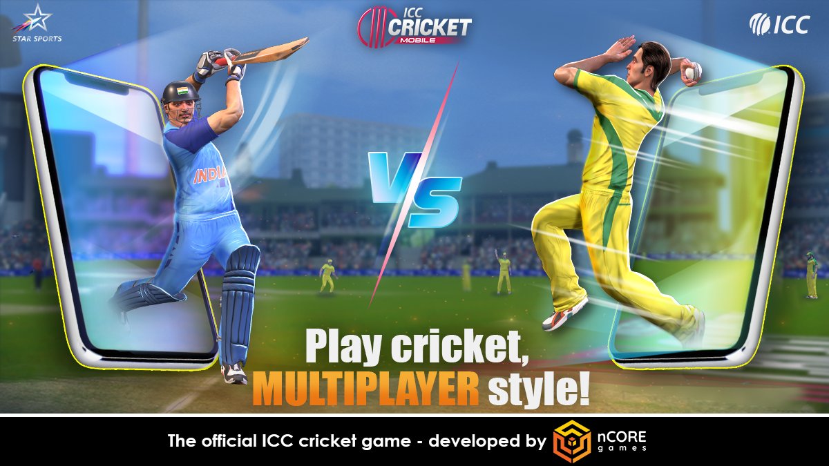 nCore_games's tweet photo. ๐Get your game on with the new multiplayer PvP mode for ICC Cricket mobile! ๐ช๐ฅ Join forces with your friends and dominate the competition! ๐ฎ Download now: https://t.co/BJBfRTBr7f
#ICCCricketMobile #MultiplayerMadness https://t.co/xoSAu4gXJt