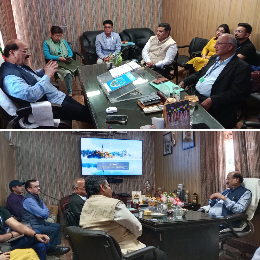 IoraEcological's tweet photo. Sh. @SubodhUniyal, Hon. Forest Minister, #Uttarakhand, chaired a meeting on Eco-Restoration for #HabitatImprovement & #CommunityResilience. #TeamIORA was pleased to be part of this discussion with @Uttkhand_Forest, #IGREC & AGNIi, & look forward to working on this key initiative https://t.co/3uCTItBCgK