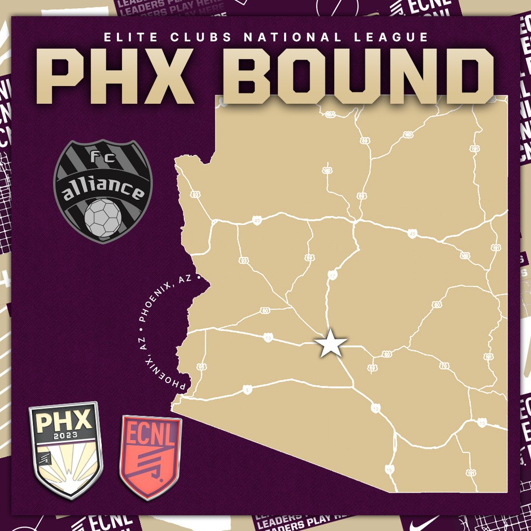 FCAECNL's tweet photo. Safe Travels to our U16 and U17 ECNL as they travel to ECNL Phoenix to play in front of hundreds of college coaches, and against some of the best teams in the country! https://t.co/ibOMkQuPRn