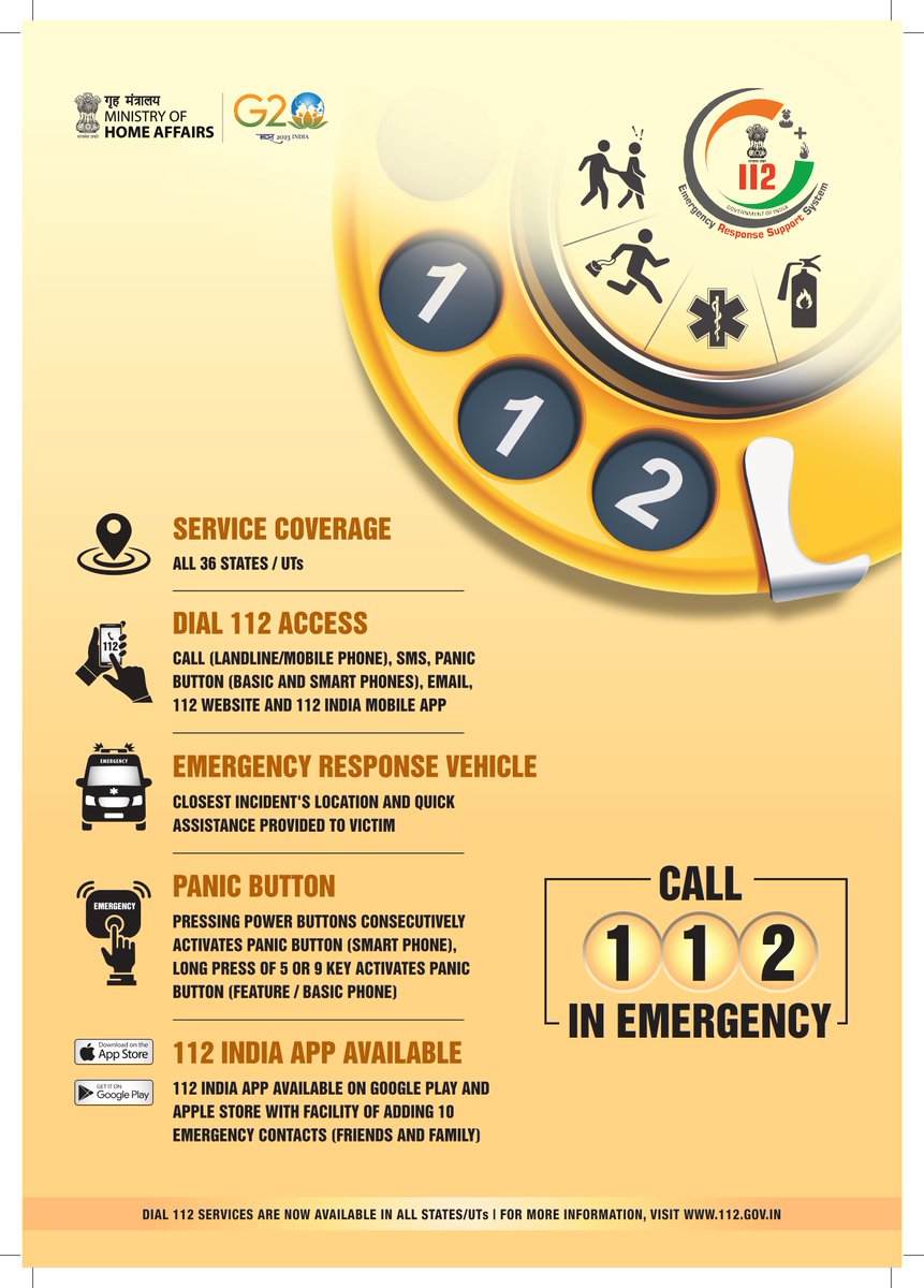 APEDA on Twitter "One India, One Emergency Number! For every emergency