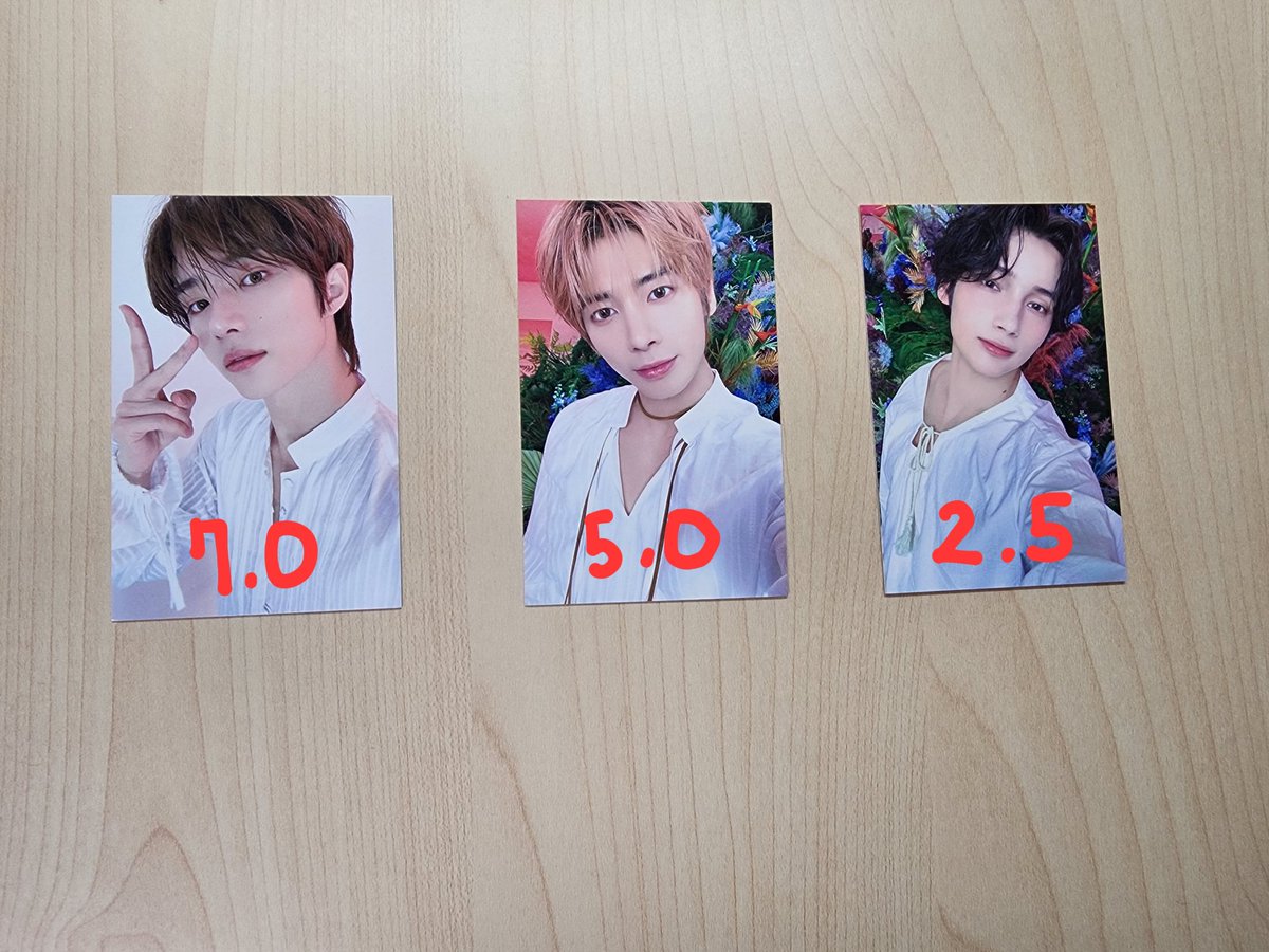 pokkapalayo's tweet image. 투바투 txt〈ACT : SWEET MIRAGE〉콘서트 모아존  포카 양도합니다! 범규 포카 살짝 스크래치 하자 있어서 배송비포함 7.0에 양도해요.
태현 휴닝카이까지 배송비포함 일괄 14에 가능합니다. 모든 인증 당연히 가능하구요😊
#투바투포카양도 #모아존