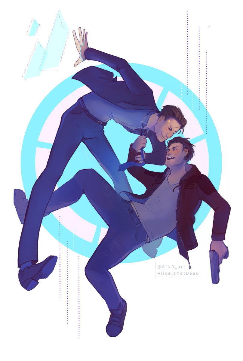 [dbh] They are at it again 🙄
#dbh #DetroitBecomeHuman #dbhfanart #RK800 #GavinReed