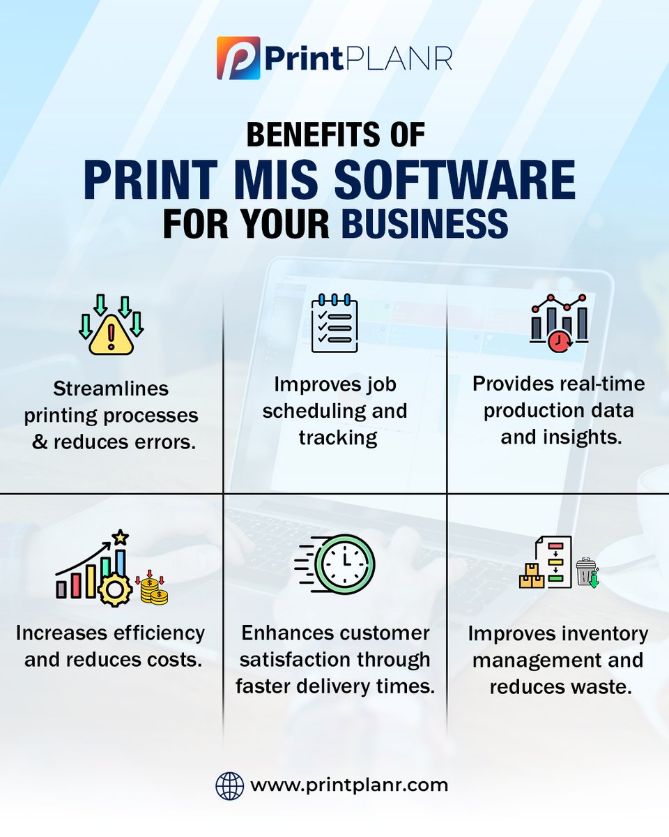 PrintPLANR's tweet image. Transform your print business with the power of Print MIS software! From streamlined workflows to improved profitability, discover the endless benefits today. 

#printindustry #MISsoftware #PrintMISsoftware #printsolutions #printmis

Get A Demo: bit.ly/3JRWBze