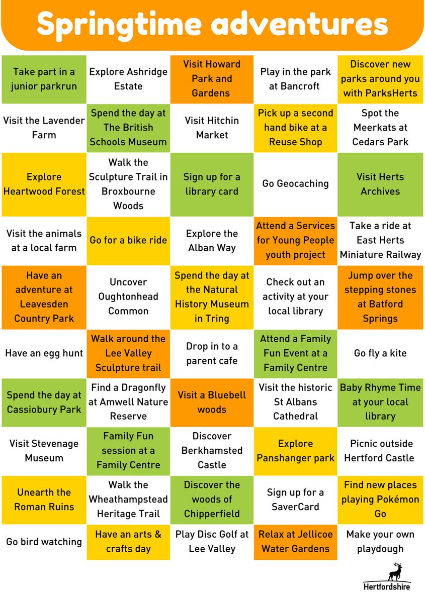 hertscc's tweet photo. With the school holidays around the corner, we’ve updated our fifty thrifty list of adventures and days out in Hertfordshire to keep children, young people and families entertained – without breaking the bank. https://t.co/cX01jQf5QH https://t.co/wvmxifWdSe