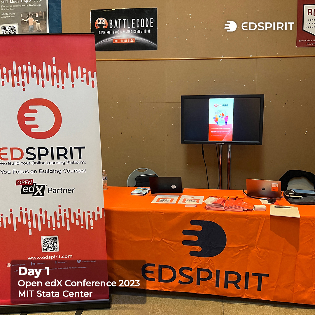 edSPIRIT_Tech's tweet photo. Here is the recap of day one at the Open edX Conference 2023; enjoy!🔥 

#Openedx #edSPIRIT #MIT #openlearning #onlinelearning https://t.co/2MtxYSqtgZ