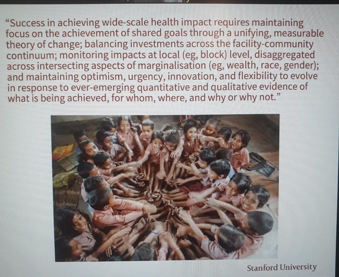 @waiswap @MakSPH @AdaraGroup @BusogaHealth @JudithAmoit Prof. Garry Darmstadt from @StandfordUniversity presented the Trends in reproductive, maternal, newborn, and child health and nutrition indicators during five years (2012-2017)  of piloting and scaling up of Ananya interventions in Bihar, India.
@AnanyaStudy