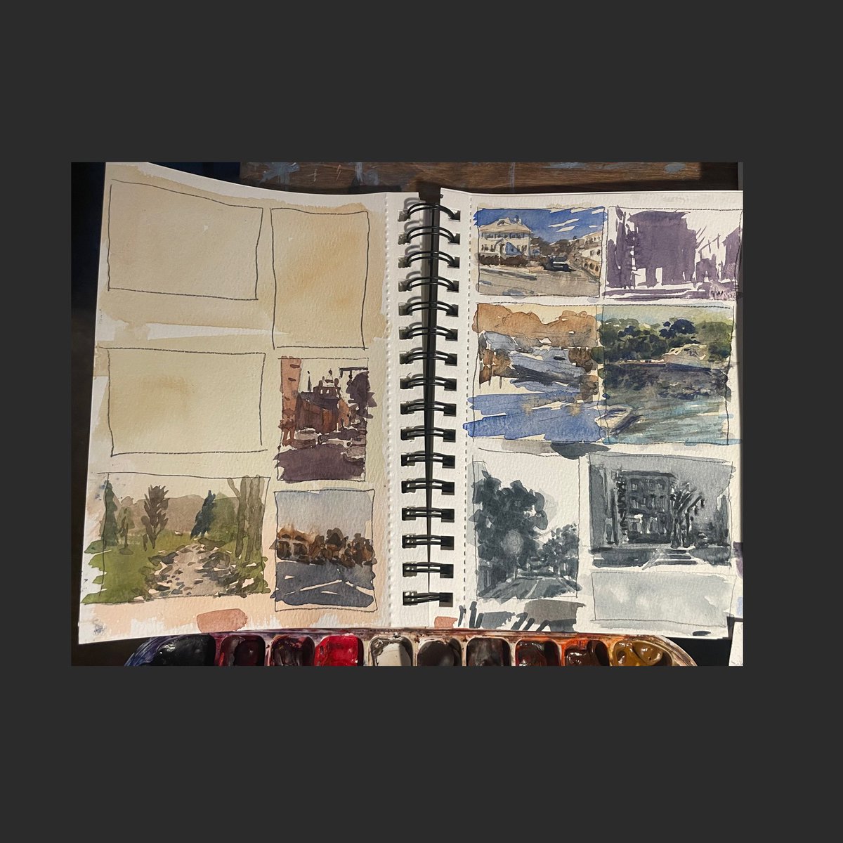 graywendipaint1's tweet photo. Good morning everyone.  Two weeks ago marked the first day I have been able to sit up for five minutes at a time at my easel since the beginning of January.  Not having my art or to be able to sit up or even wear my glasses has been quite difficult - https://t.co/fD46CpCNZr