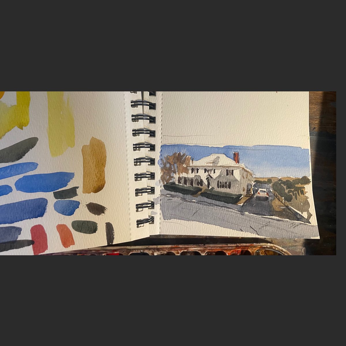 graywendipaint1's tweet photo. Good morning everyone.  Two weeks ago marked the first day I have been able to sit up for five minutes at a time at my easel since the beginning of January.  Not having my art or to be able to sit up or even wear my glasses has been quite difficult - https://t.co/fD46CpCNZr