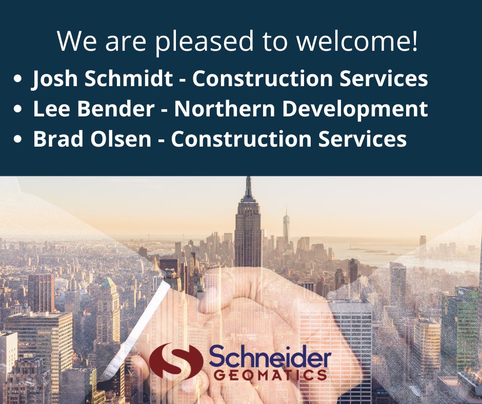 Schneider Geomatics tweet media