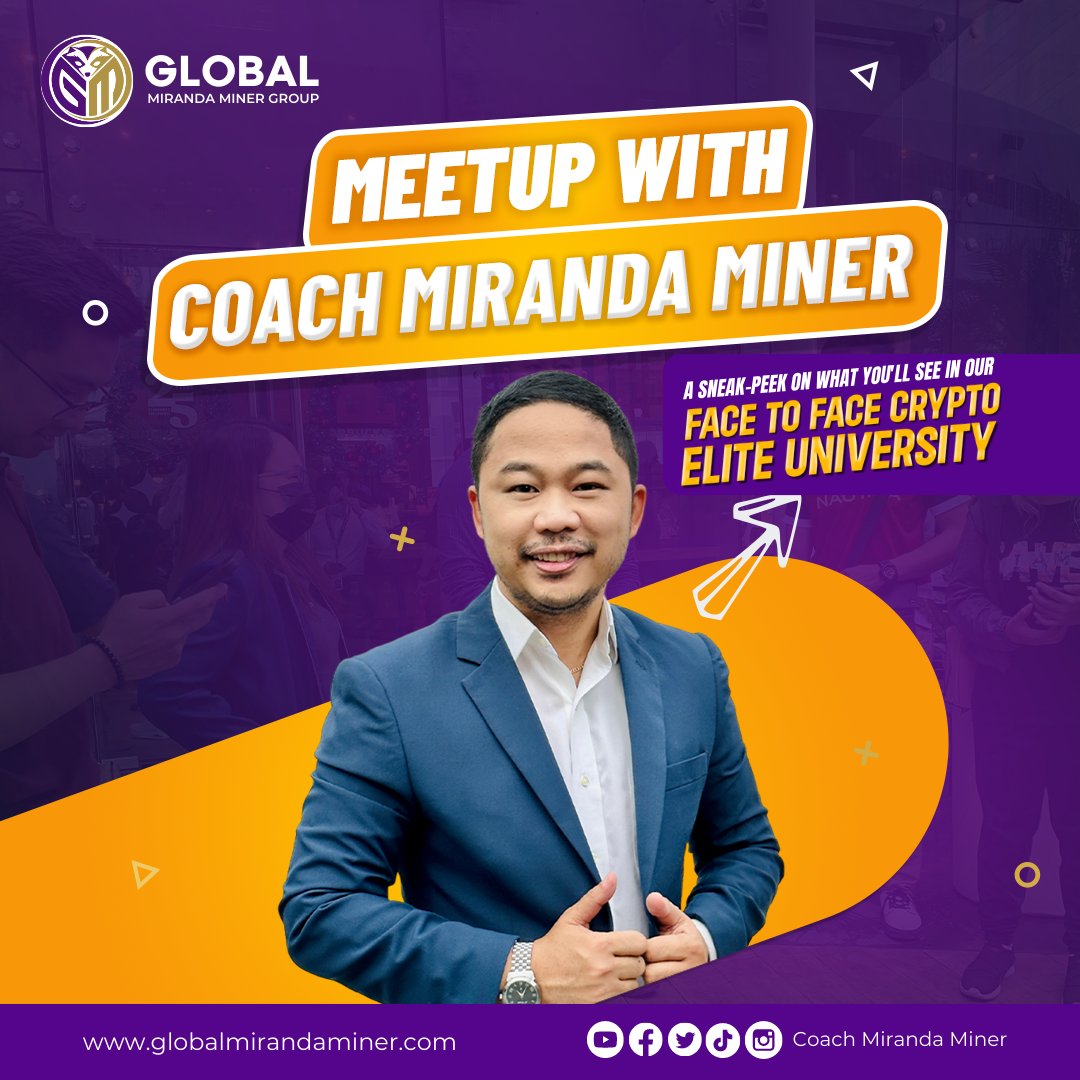 gmmg_official's tweet photo. 📣MEETUP with CMM on the upcoming F2F Elite-U! May time ka pa to have a photo op with them - like our ka-mirandas from these pictures!

🗓️See you this coming APRIL 22 | 8AM at the BGC Office 

Limited slots only, so ENROLL NOW:
▶️https://t.co/mzz28Z99Lt
▶️https://t.co/Ck22MHVM6r https://t.co/WbXh5sexNc