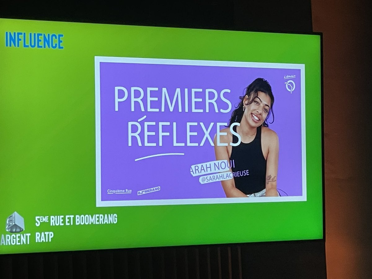 Merci <a href="/anaislancon/">Anaïs Lançon</a> pour la confiance, <a href="/SCharnoz/">Sandrine Charnoz 👩‍🎤</a> Cheffe de projet de lutte contre le harcèlement sexuel dans les transports #RATPGroup et Sarah la crieuse, <a href="/5eRUE/">5e RUE</a> / Boomerang et évidemment les best team #RATP : Hub #socialmedia &amp; Marque.